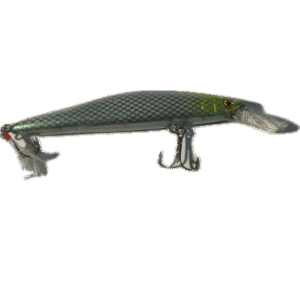 Slasher Jerkbait (Chartreuse head)